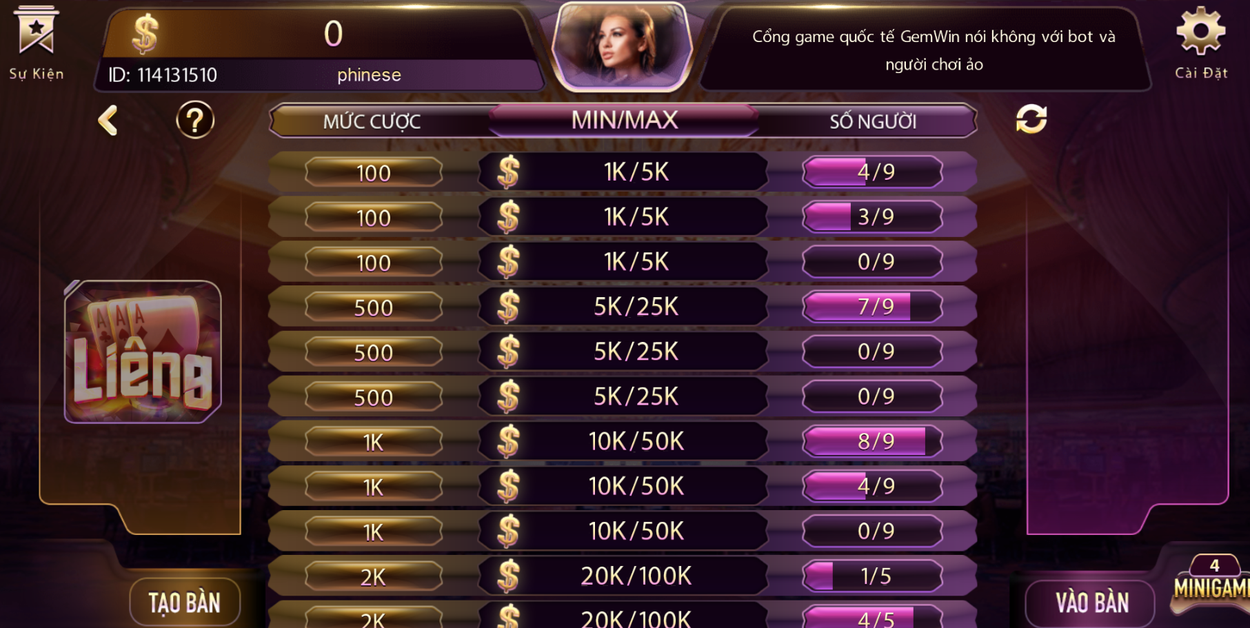 Các thuật ngữ cơ bản trong 92 Slots Gemwin