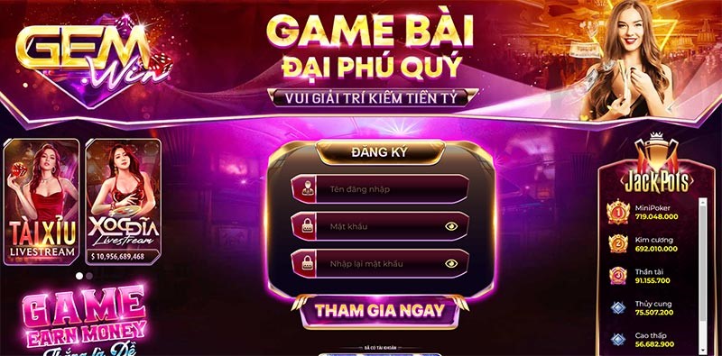 cach tham gia choi game bai gemwin